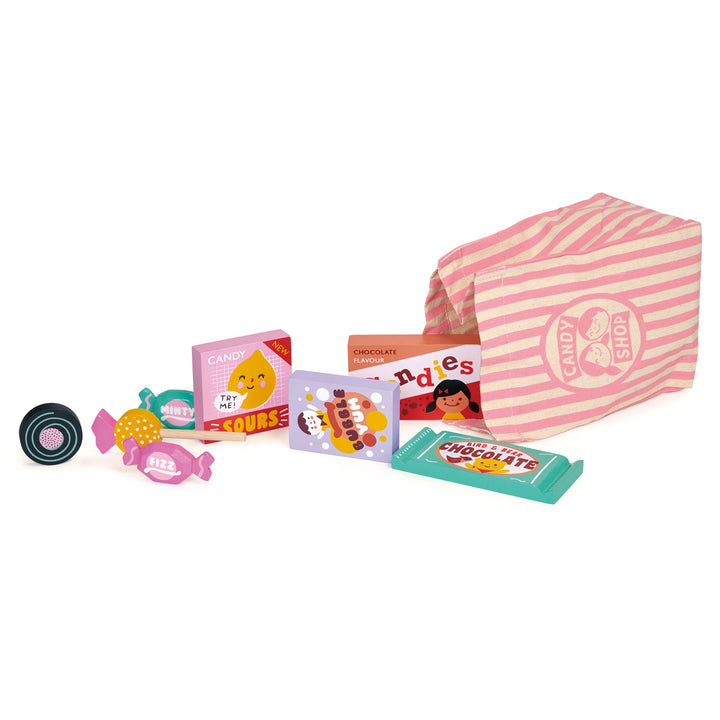 Wooden Toy Candy Shop Bag