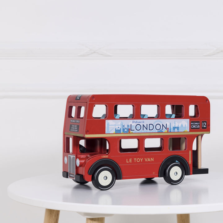 London Routemaster Wooden Toy Bus