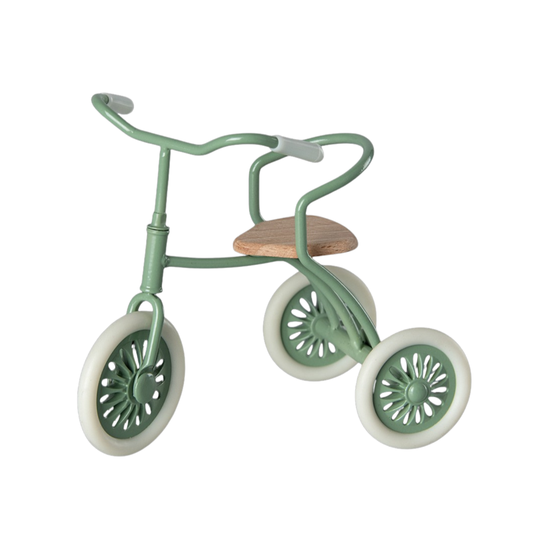 Maileg - Abri a Tricycle, Mouse - Green