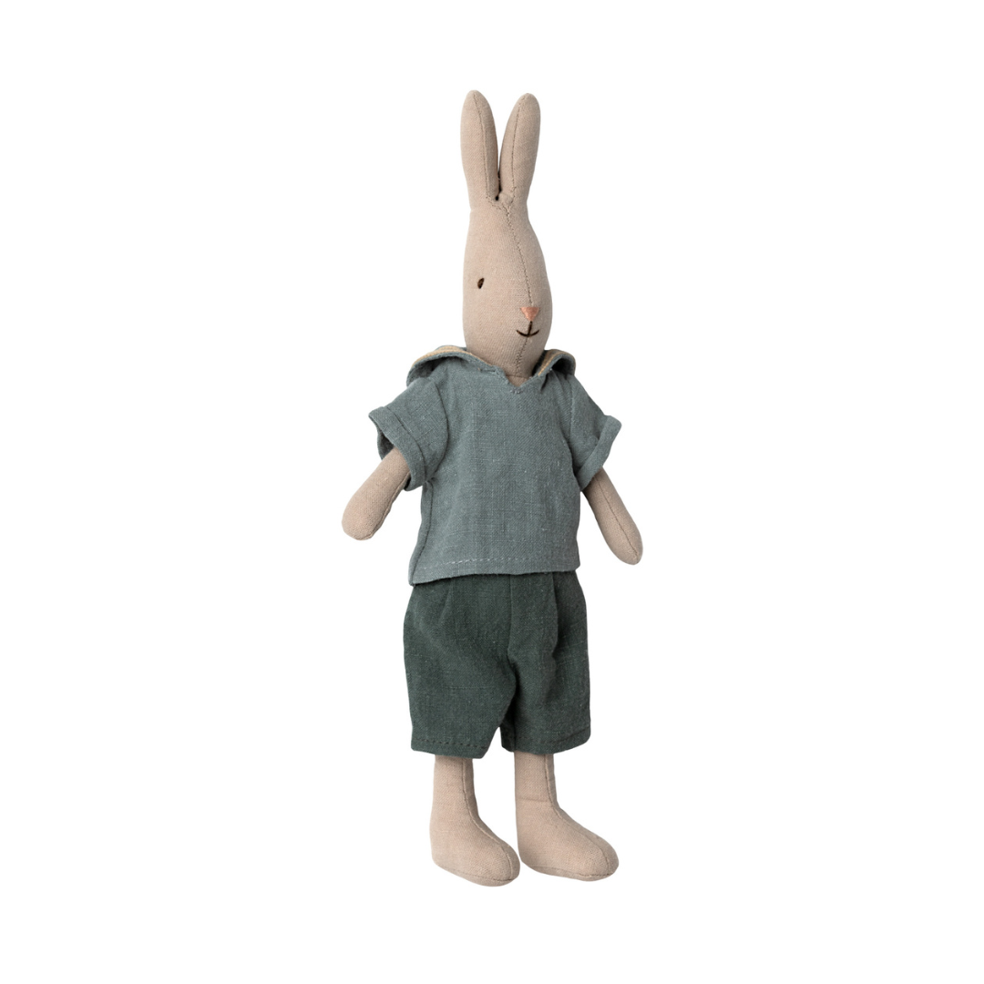 Maileg - Classic Rabbit In Shirt + Shorts, Size 2