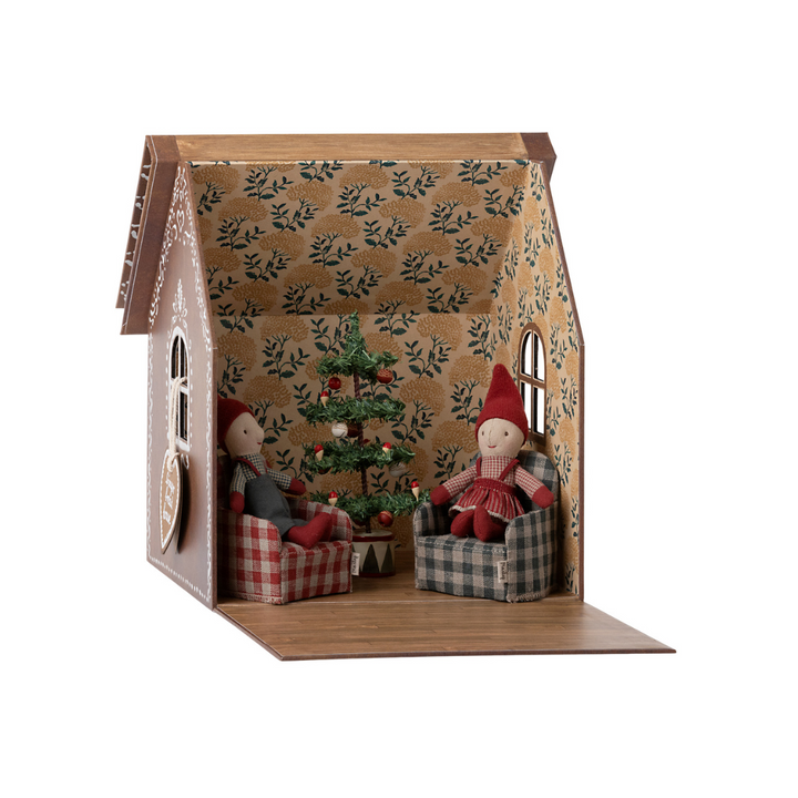 Maileg - Small Gingerbread House, Mouse