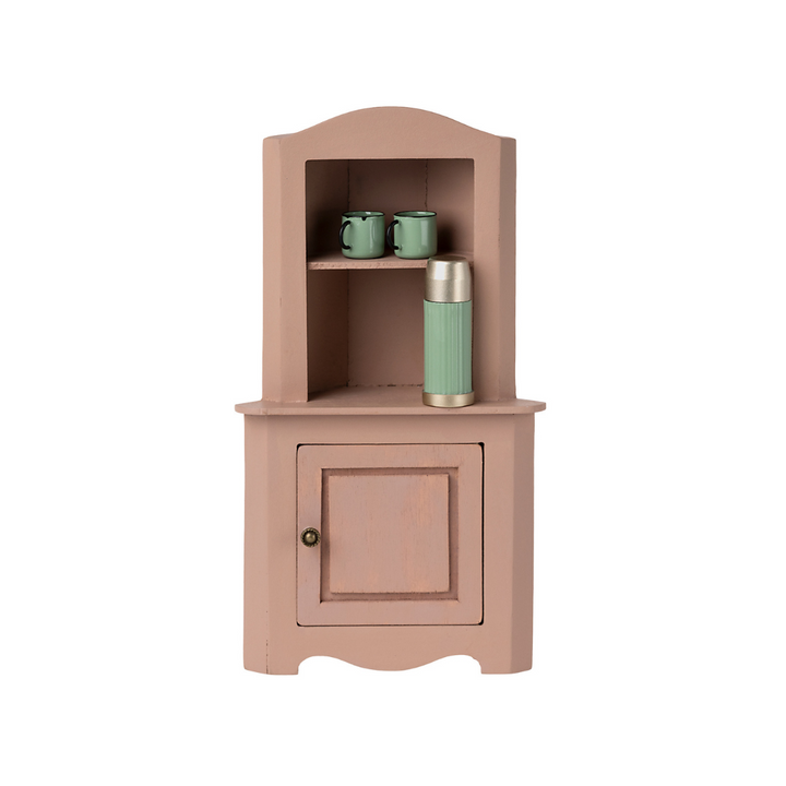 Maileg - Miniature Corner Cabinet, Rose