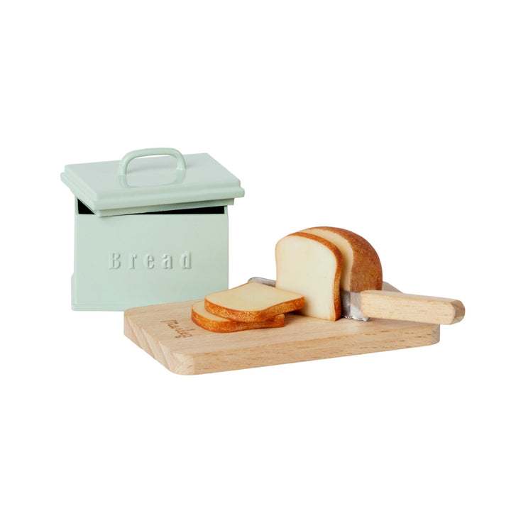 Maileg - Miniature Bread Box with Utensils