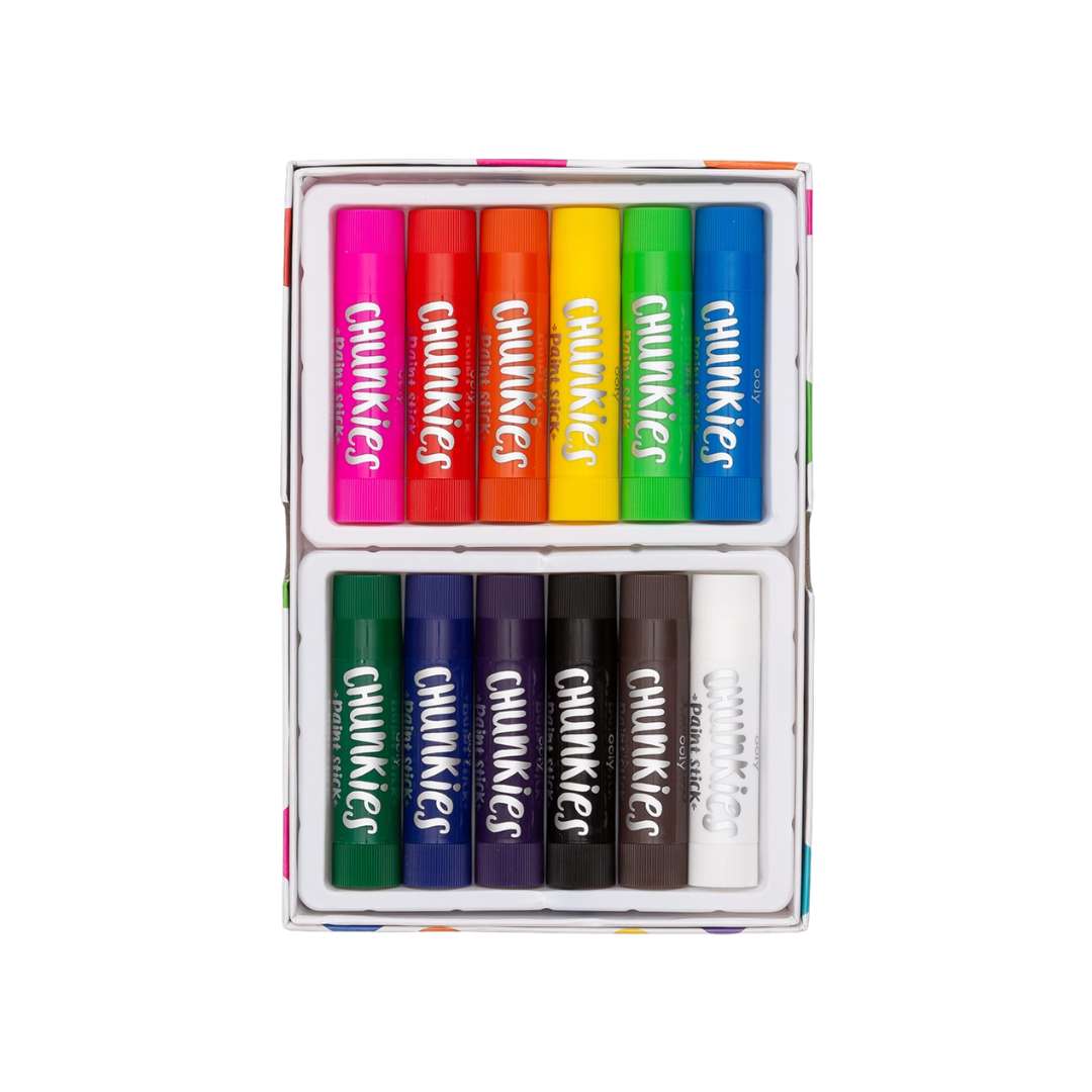 Chunkies Paint Sticks - Set of 12 Colours