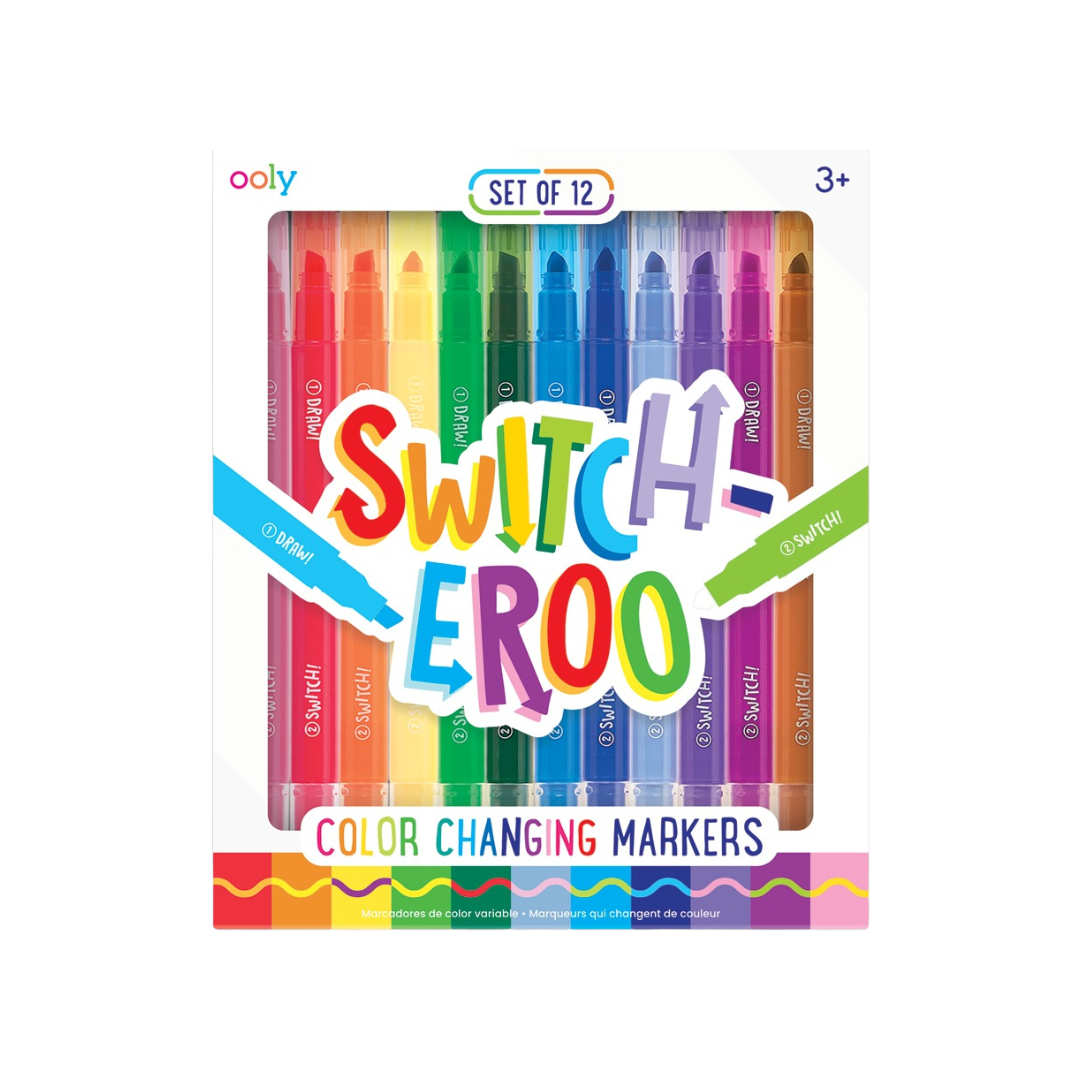 Switcheroo Colour Changing Markers - Set of 12