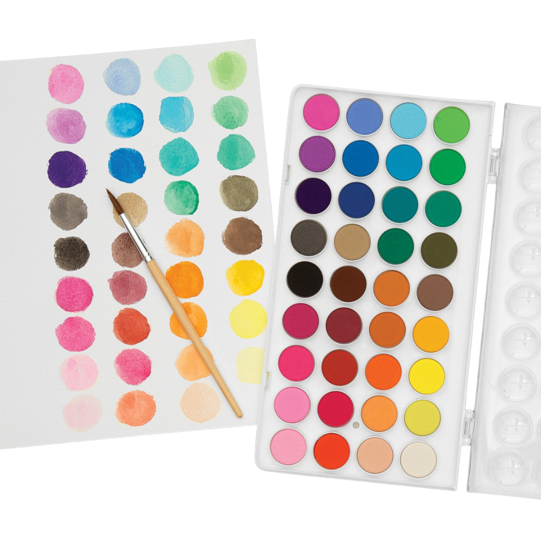 Lil' Watercolor Paint Pods - Set of 36 Colours