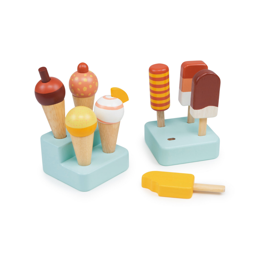 Wooden Toy Sunny Ice Lolly Stand