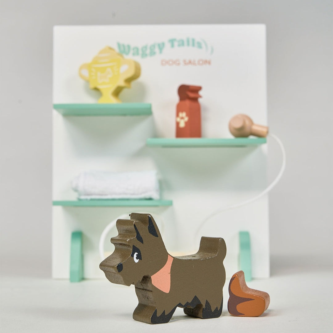 Waggy Tails Dog Salon Wooden Toy