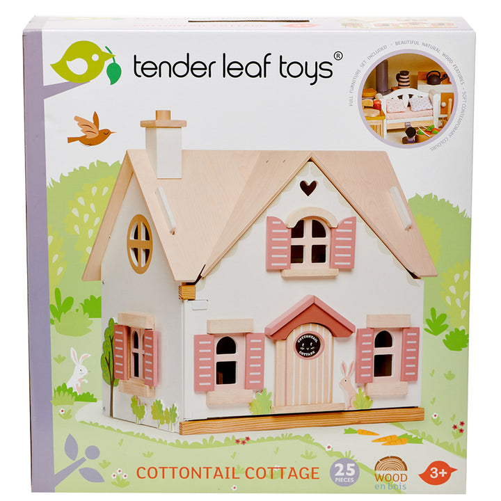 Cottontail Cottage Dolls House + Furniture