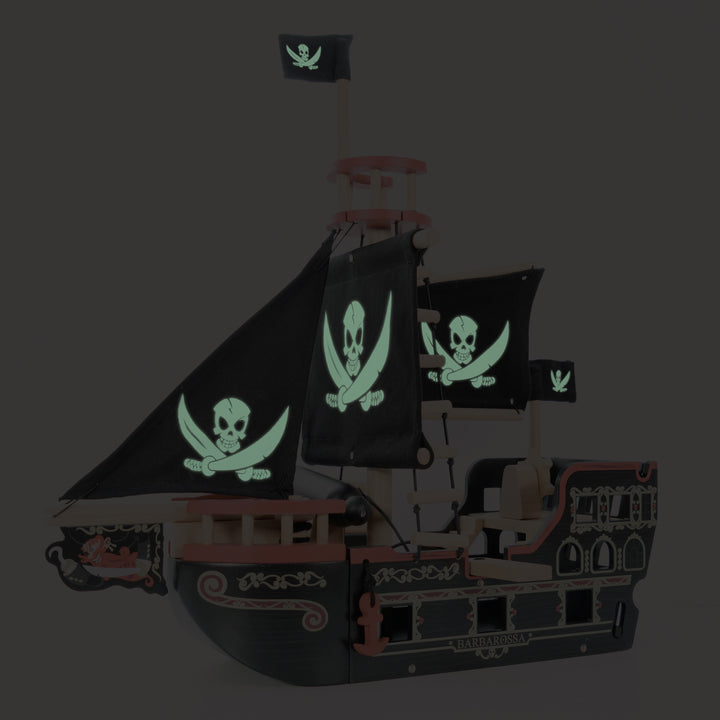 Barbarossa Wooden Pirate Ship