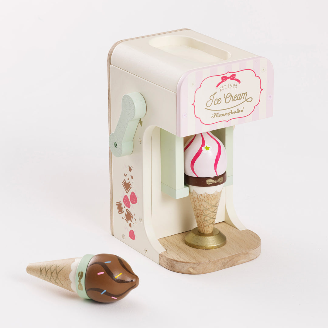 Ice Cream Machine Wooden Toy