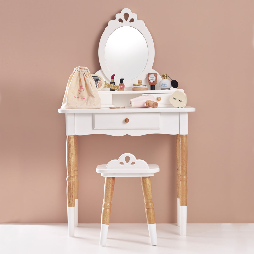 Vanity Table and Stool