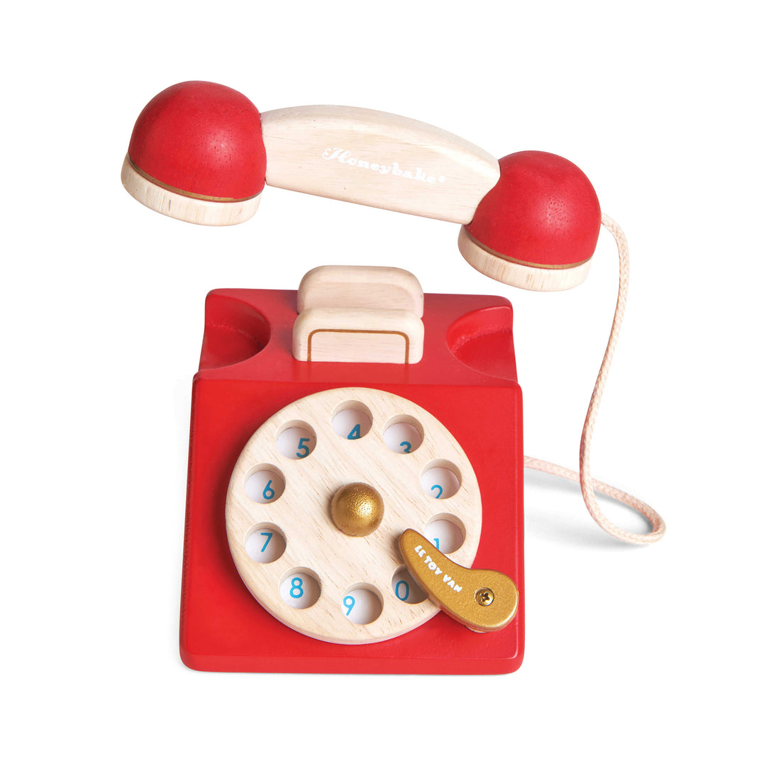 Wooden Vintage Phone