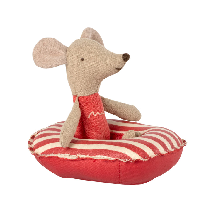 Maileg - Rubber Boat For Mice - Red Stripe