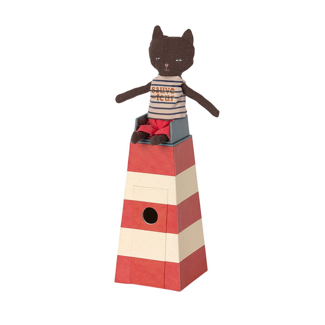 Maileg - Sauveteur Tower with Kitten Lifeguard