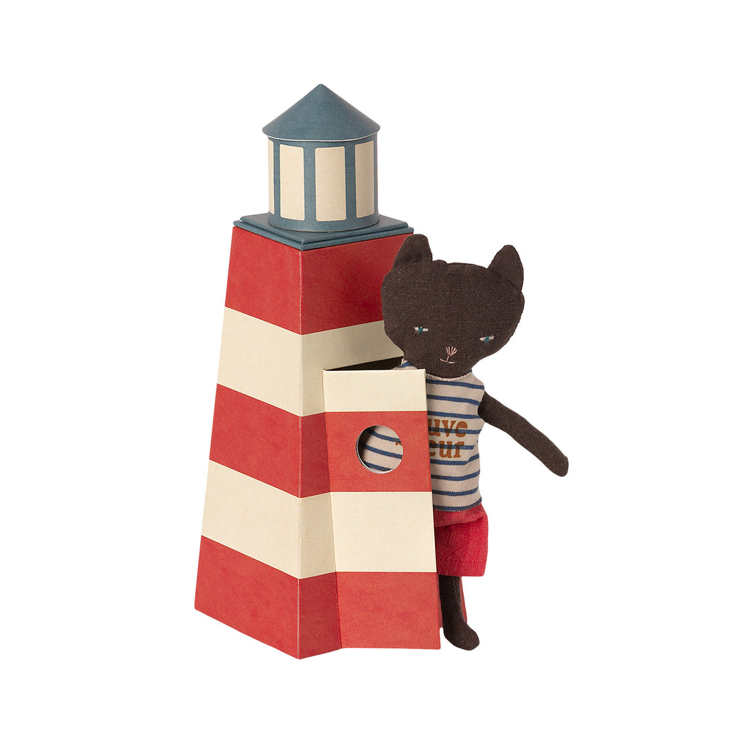 Maileg - Sauveteur Tower with Kitten Lifeguard
