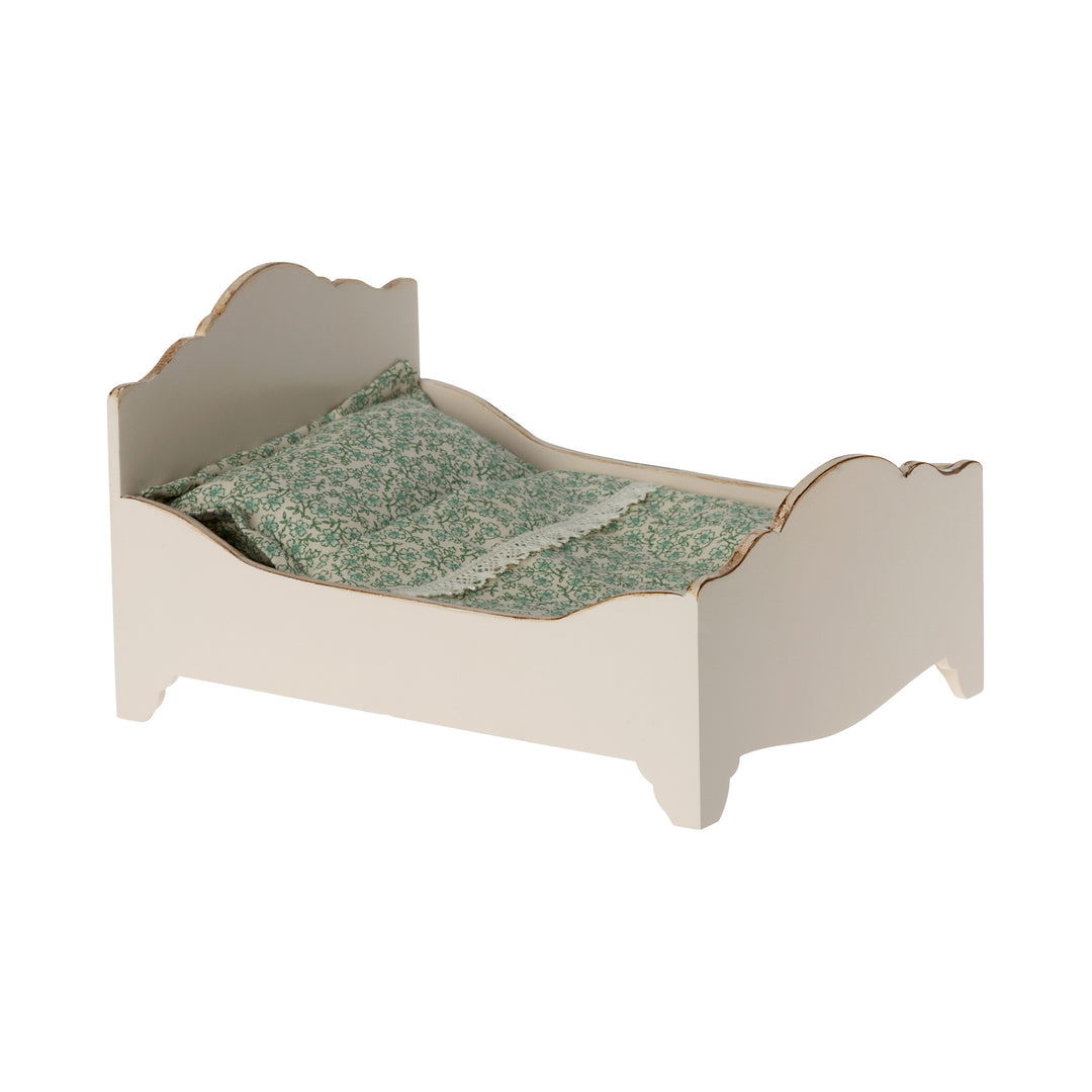 Maileg - Wooden Double Bed - For Mice