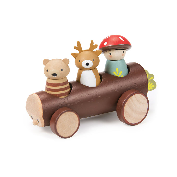 Timber Taxi Wooden Toy